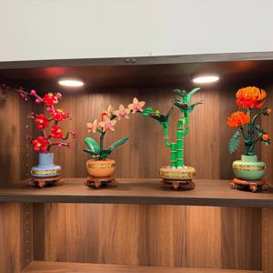 피어나는 꽃들 10368 10369 10343 10344 레고와 호환되는 블록 세트, 크리스마스 선물로 적합