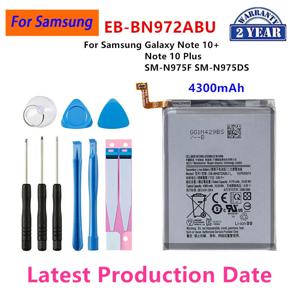 삼성 갤럭시 노트 10 + 노트 10 플러스용 EB-BN972ABU 배터리, SM-N975F SM-N975DS 휴대폰 배터리, 4300mAh