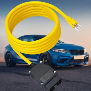ENET 코딩 케이블에 사용됨 ENET 이더넷-OBD2 진단 인터페이스 케이블 ICOM 코딩 F-시리즈 Enet 커넥터 안정적