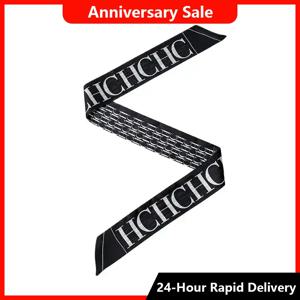 CH 여성용 손목 스카프 2025 봄 신상 다기능 실크 여행 가방 액세서리 세트 다용도 여행 가방 스카프