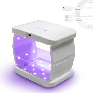 48W 양면 UV 램프 접이식 수지 경화 빛, 조정 가능한 타이머 보석 공예에 대한 빠른 건조 에폭시 수지 금형, 휴대용