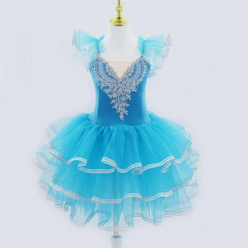 투투 발레 드레스 어린이 여름 무대 의상 소녀 의상 베스티도스 패션 댄스 의상 공주 소녀 드레스 어린이날
