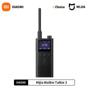 새로운 샤오미 워키토키 3: 1.77인치 컬러 화면, 5W 출력, 13일 대기 시간, 듀얼 모드, 6km 통화 거리, IP65 등급의 방수 기능, 실외 보안용 인터콤.