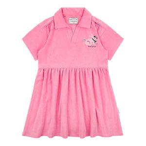 [키즈]핑크래빗테리원피스_BU42OP406