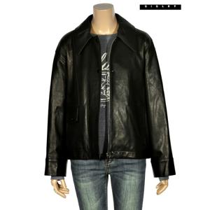 밑단 스트링 리얼 가죽 자켓 SALEF1611