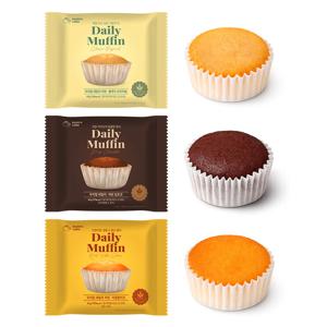 맘스케이크 우리밀 NEW데일리 머핀 3가지맛 15개