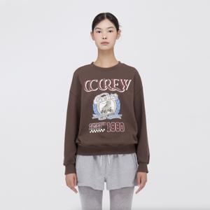 CC CREW 롤러 프린팅 스웻셔츠 C254PSM704