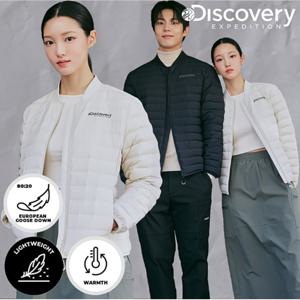 디스커버리 24FW 가격인하 여성 픽시버G 튜브 구스다운 경량패딩 DWDJ72046