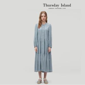 [정상가-399000원][Thursday Island] 롱 티어드 원피스(T232MOP301W)