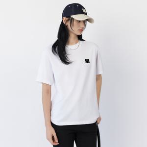 [최초가 59,900원] [2PACK] 로고 와펜 쿨코튼 라운드 티셔츠_3COLORS