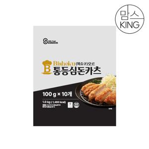 [맘스킹] 상신 돈까스 비유탕 프리미엄 비쇼쿠 오르 통등심돈카츠 100gX10장