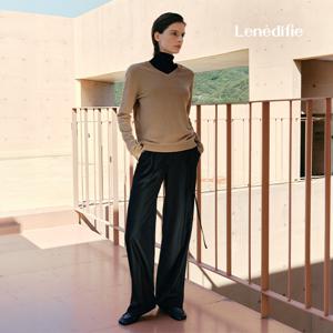 25FW 캐시미어울100 와이드 팬츠