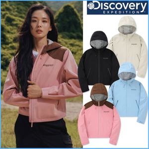 디스커버리 가을 여성 베르텍스A 심실링 크롭 3L 자켓 바람막이 DWWJ4A044 CJDTT