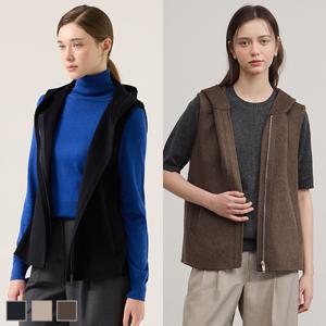 울핸드메이드후드베스트