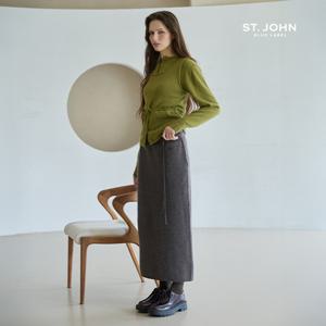 25FW 캐시미어 울 맥시 니트 스커트