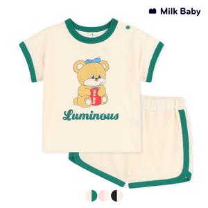 활기찬 귀염 유아상하복(3color)