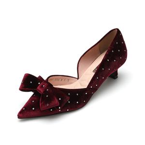 [미소페] 여성 펌프스 012531005 4cm 2color