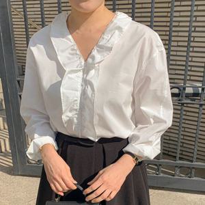 [브리치]  / 로앤 프릴 블라우스 (3color)