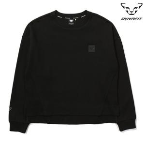 LJS  여성 블랑 크롭 맨투맨 블랙 YWP23214Z1