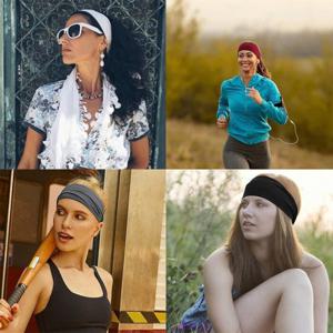 [브리치] HOTBBA / 런닝 요가 헬스 데일리 탄력 숏 헤어밴드 HL 00033