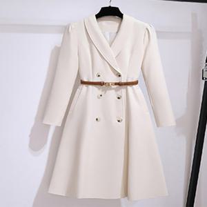 정장 원피스 트렌치 럭셔리 벨트 하모니피즈원피스