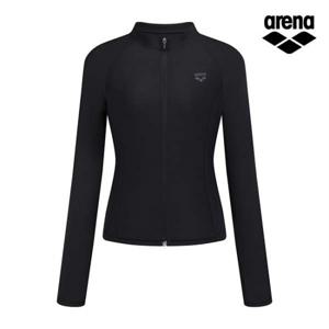 코어 여성 레귤러핏 집업 래쉬가드 A6BL1QR 41BLK