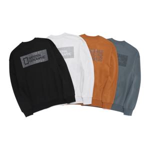 N261USW810 블루핀 로고 세미오버핏 맨투맨 4종택1