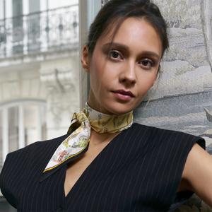 르에펠 실크 롱 스카프 SE629S305