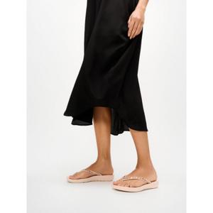 [삼성물산공식] 여성 아이쿠션 멀티 크리스탈 플립플랍  올 누드 로즈 (FT64K2Q107)