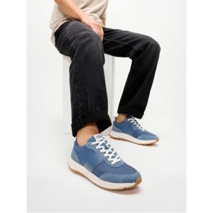 [삼성물산공식] 남성 FMODE 플로우 패브릭 스웨이그/레더/스니커즈  코스믹 블루 (FT61K1N06N)