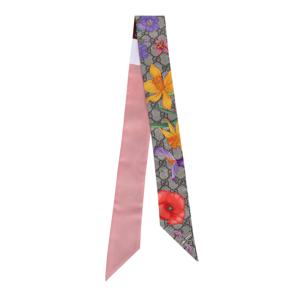 플로라 프린트 실크 넥 보우 609317-3G001-9772