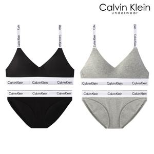 CK 여성 브라렛+팬티 세트 QF8504+QF8520 2종 택1