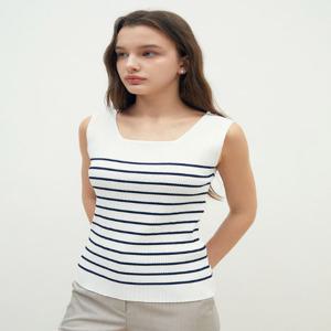 골지 투웨이 슬리브리스 니트 GR6A1PO301