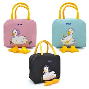 오리 보냉 도시락 가방 피크닉 소풍 보온 보냉백 방수 아이스 쿨러백