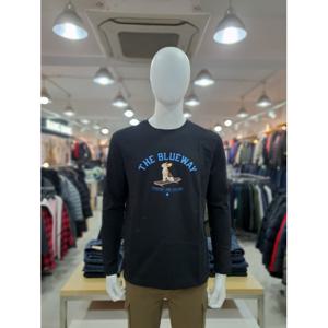 [롯데백화점]남녀공용 빅싸이즈 긴팔 면 티셔츠 BTL264