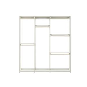 뉴로브 에센셜 드레스룸세트 196cm 3단 행거형