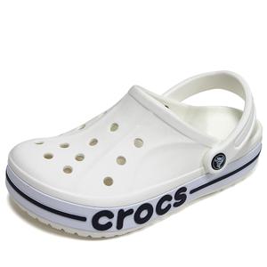 바야밴드 남성 여성 공용 클로그 샌들 슬리퍼 화이트 네이비 205089-126