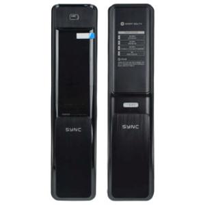 혜강 솔리티 SYNC SP-2100 푸시풀 방화문 스마트 도어락 현관문 카드키 번호키 주키