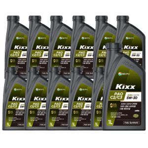 GS 킥스 파오 C2/C3 5W30 엔진오일 1L x12개