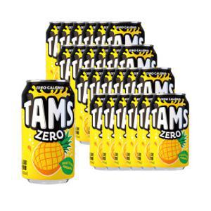 탐스제로 파인애플 355ml 24캔