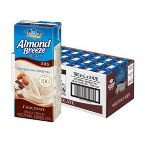 매일 아몬드 브리즈 초콜릿 190ml x 24팩 뉴트리 플러스 프로틴 선택
