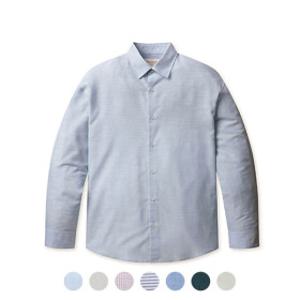 폴햄 남성 린넨 블렌디드 긴팔 셔츠_PHD2WC1912