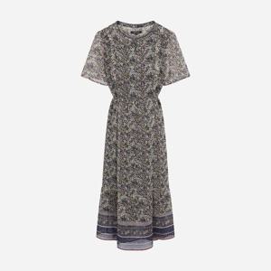 [써스데이아일랜드][여성]프릴 포인트 보더믹스 원피스(T256MOP159W)