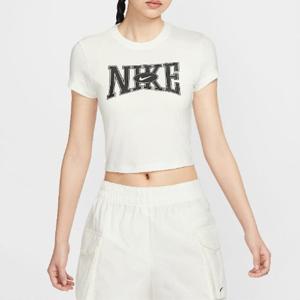 나이키반팔티 GQT HQ1710-133 스포츠웨어 여성 슬림 크롭 티셔츠