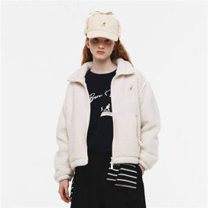 캉골 우먼스 플리스 디테처블 자켓 8558 아이보리 (KRFWJK85580) 379719