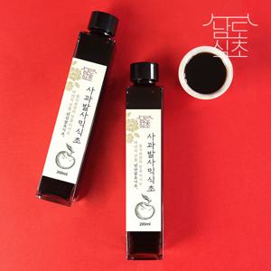 [남도식초] 하화숙 천연발효 사과 발사믹식초 3병x200ml