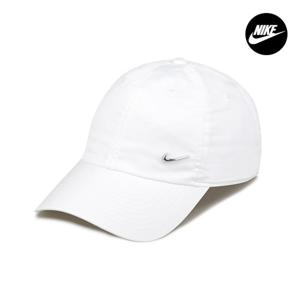 나이키 드라이핏 클럽 언스트럭처 메탈 스우시 볼캡 러닝 골프 모자 FB5372-100