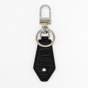 몽블랑 다이아몬드 쉐입 키링 백참 BLACK 130932