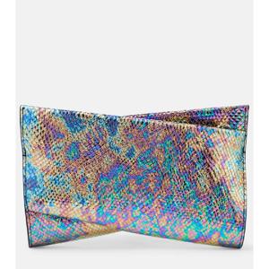 크리스찬루부탱 Loubitwist 스네이크 이펙트 레더 클러치 P00813165