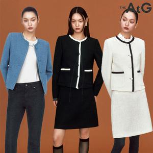 더엣지 [TAG가 163,000원] 트위드 셋업 자켓 WYJK6G03